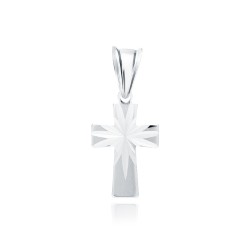 Cruciulita argint pandantiv DiAmanti K0236R-DIA (Argint 925‰ 0,95 g.)